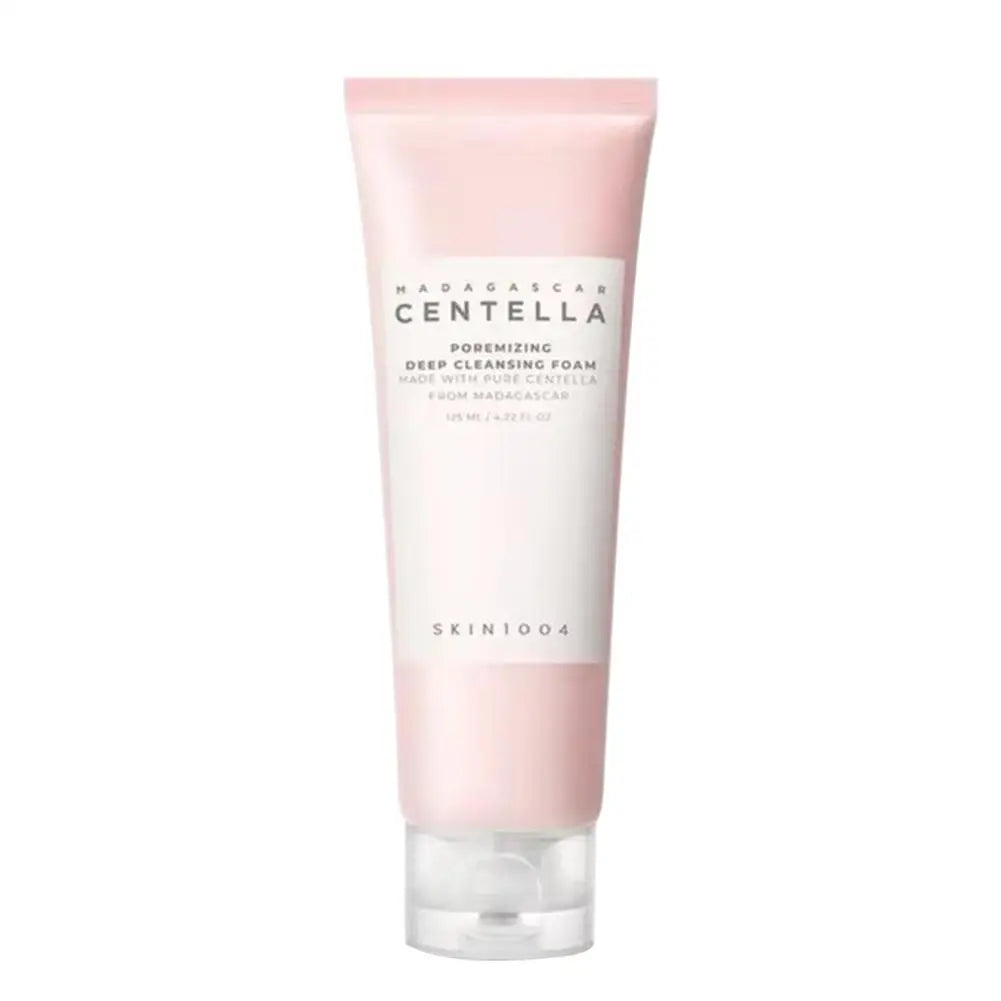 Centella Asiatica Deep Cleansing Foam Facial Cleanser Oil Control Soothing Lotion Remove Pore Mild Exfoliating Skincare Product
