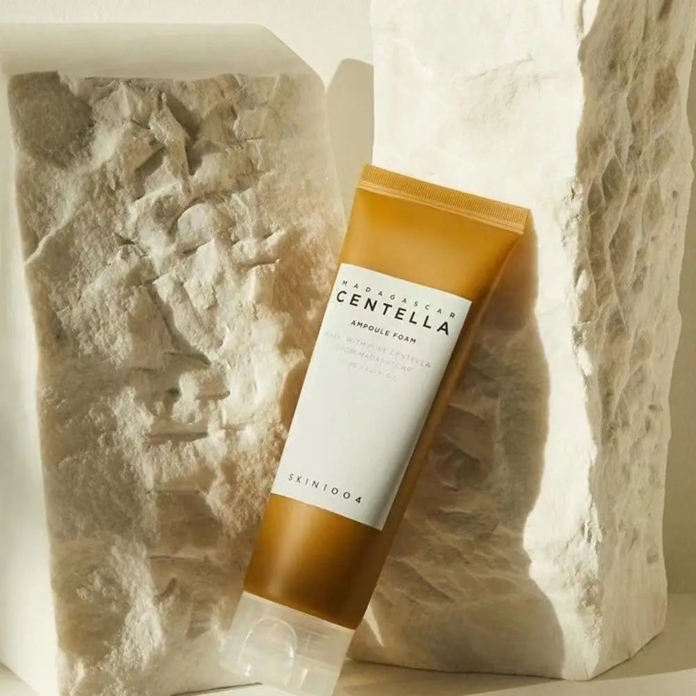 Centella Asiatica Deep Cleansing Foam Facial Cleanser Oil Control Soothing Lotion Remove Pore Mild Exfoliating Skincare Product