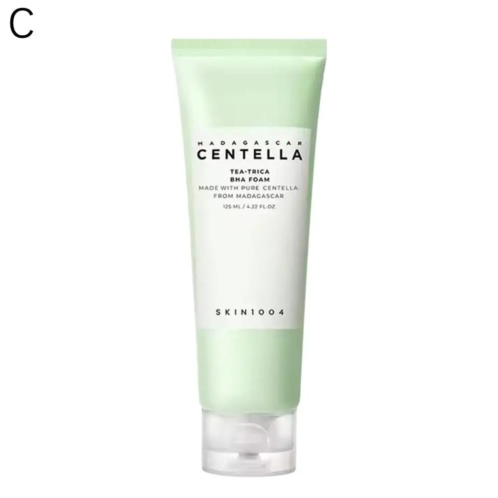 Centella Asiatica Deep Cleansing Foam Facial Cleanser Oil Control Soothing Lotion Remove Pore Mild Exfoliating Skincare Product